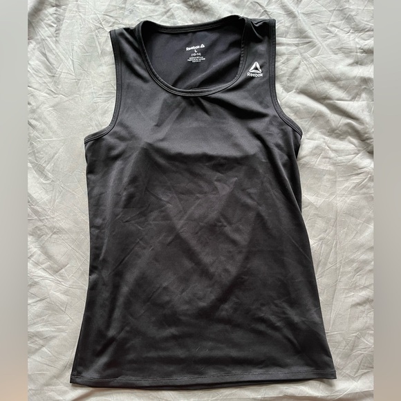 Reebok Tops - #43 REEBOK Black Athletic Tank Size L